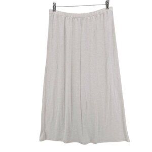Eileen Fisher Light Gray Skirt